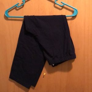 Girls navy blue Capri leggings